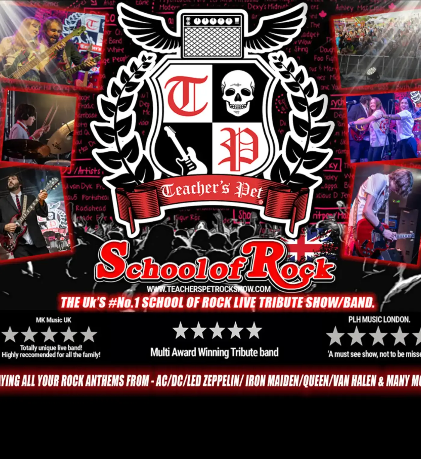Teacher’s Pet – School Of Rock Tribute